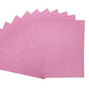 Crafter's Companion Glitter Card 10 Sheet Pack - Baby Pink