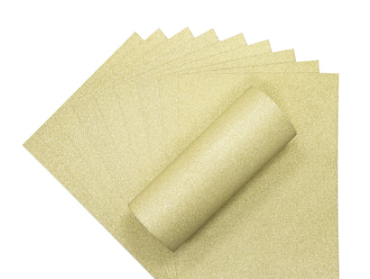 Crafter's Companion Glitter Card 10 Sheet Pack - Ivory