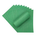 Crafter's Companion Glitter Card 10 Sheet Pack - Xmas Green