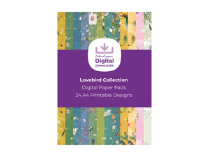 Lovebird Collection - Digital Paper Pad