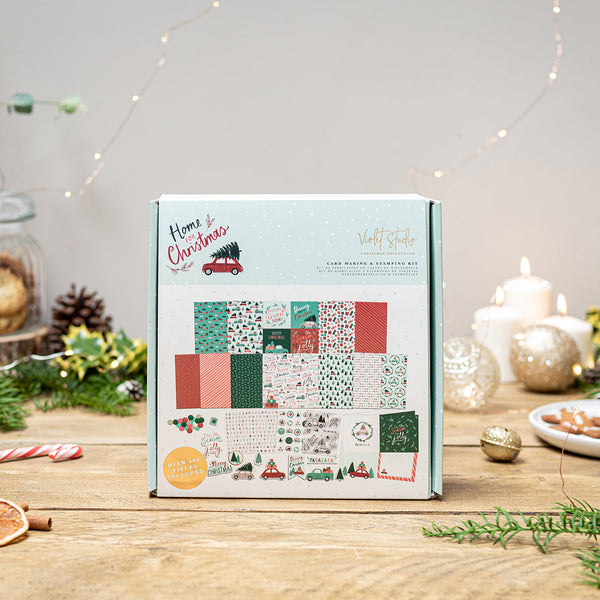 Violet Studios Card Making & Stamping Bundle - Home for Christmas
