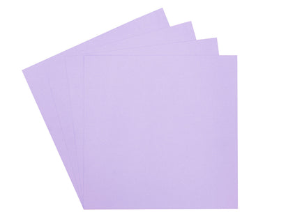 Arden Creative Studio Premium Cardstock Amethyst Purple 12" x 12" - 20 Pack