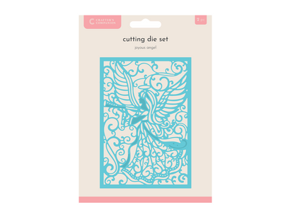 Crafter Companion Joyous Angel Metal Die Create-a-Card - Joyous Angel  