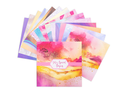 Crafter's Companion My Special Papers Box 12"x12" - Pearl