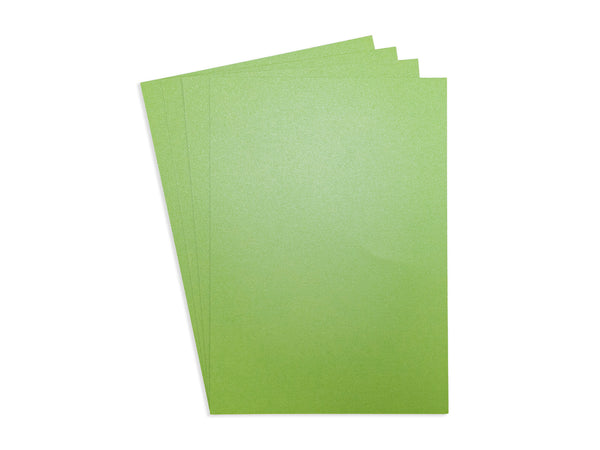 Crafter's Companion A4 Green Pearl Card - 20 Sheets