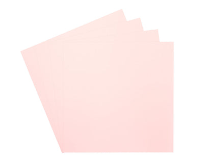 Arden Creative Studio Premium Cardstock Blossom Pink 12" x 12" - 20 Pack