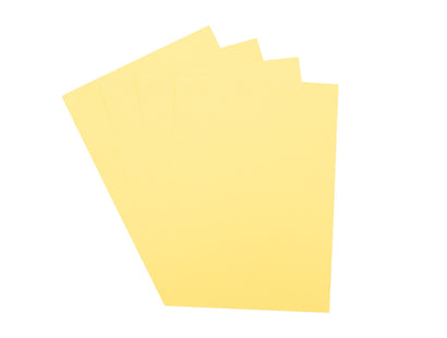 Arden Creative Studio Premium Cardstock Canary Yellow A4 - 20 Pack