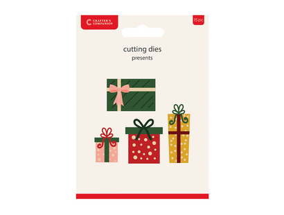 Crafters Companion Metal Die Christmas Embellishment - Presents