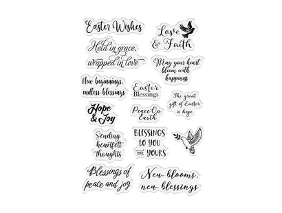 Easter Sentiment Stamp Set