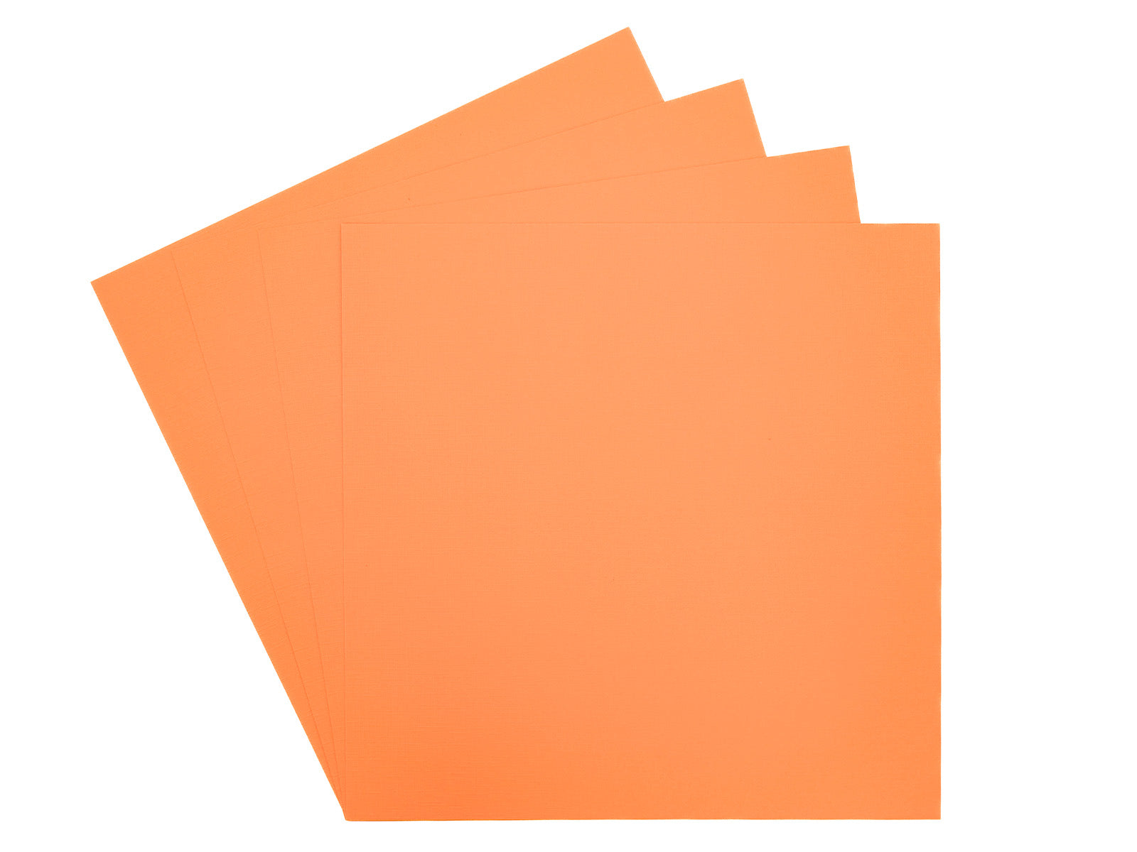 Arden Creative Studio Premium Cardstock Brick Orange 12" x 12" - 20 Pack