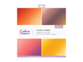 Crafter's Companion 12" x 12" Ombre Glitter Pad - Warm Tones