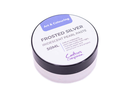Crafters Companion Iridescent Pearl Paste Frosted Silver