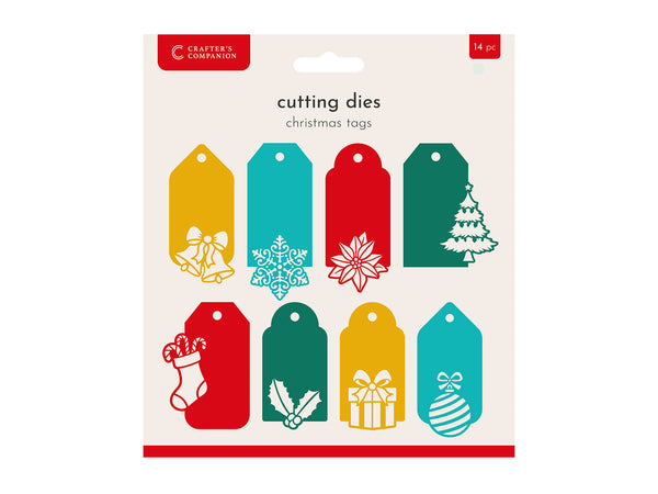 Crafters Companion Metal Die - Christmas Tags
