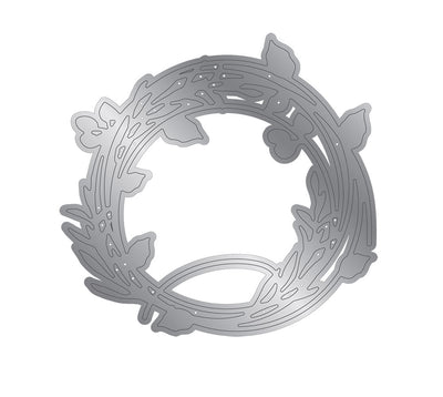 Nature's Garden - Kingfisher Collection - Metal Die - Entwined Wreath