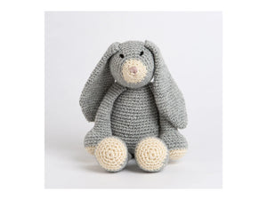 Mabel Bunny Crochet Kit - Grey