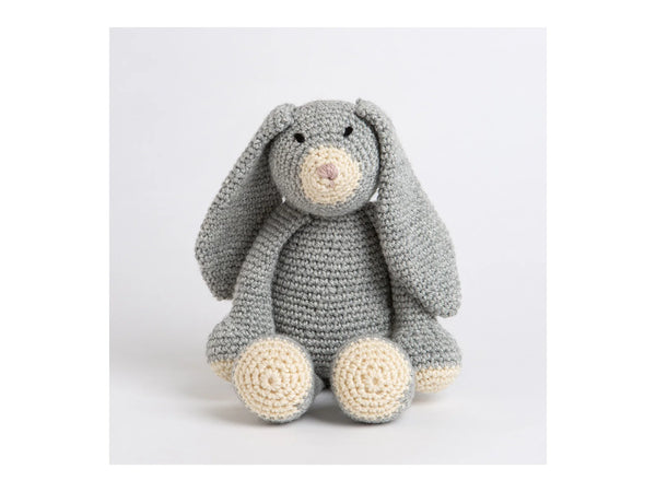 Mabel Bunny Crochet Kit - Grey