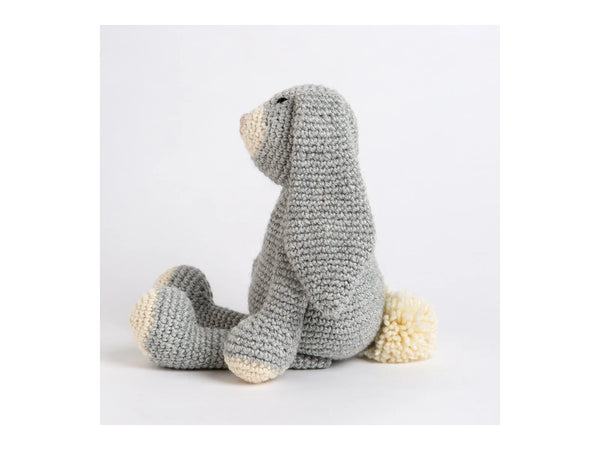 Mabel Bunny Crochet Kit - Grey
