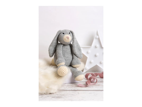 Mabel Bunny Crochet Kit - Grey