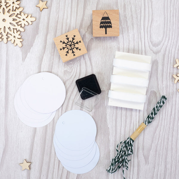 Make Christmas Kit - Tag Making Kit - Winter Wonderland - 10pk