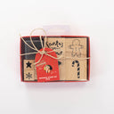 Make Christmas with Sara Wooden Stamp & Ink Set (9 Piece)