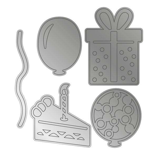 Crafters Companion - Die Cutting & Embossing - Party