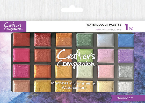 Crafter's Companion Shimmer Watercolour Palette Collection