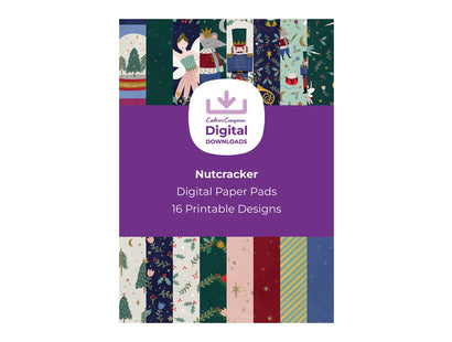 Violet Studios Nutcracker - Digital Paper Pad