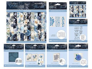 Nature's Garden Midnight Floral SHOWSTOPPER