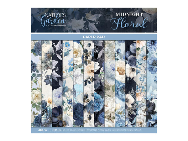 Nature's Garden - Midnight Floral - 12