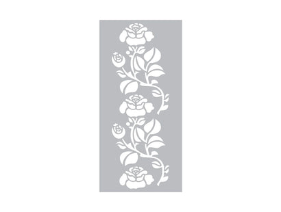 Nature's Garden - Midnight Floral Stencils - Decorative Stencil Pack