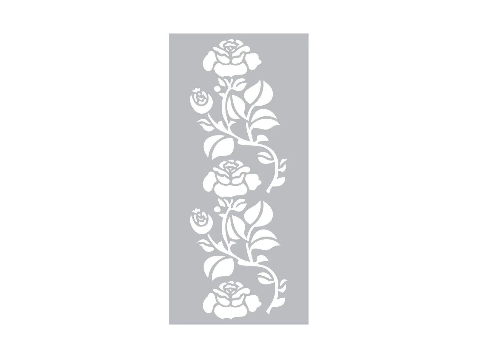 Nature's Garden - Midnight Floral Stencils - Decorative Stencil Pack