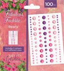 Nature's Garden Fabulous Fuchsia Pearls 100 Piece