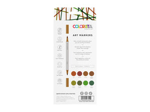 Colorista - Art Marker - Natural Tones 8pc