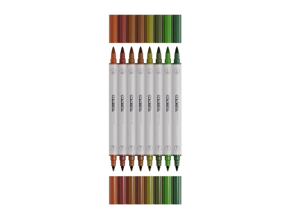 Colorista - Art Marker - Natural Tones 8pc