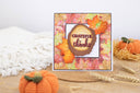 Nature's Garden Autumn Blessings Collection Metal Die - Round Wood Slice