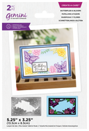 CC Paper Piecing Die Duo- Butterfly & Bloom and Radiant Rose