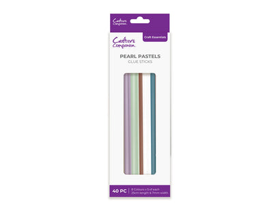 Crafter's Companion Glue Stick - Pearl Pastels - 40PC