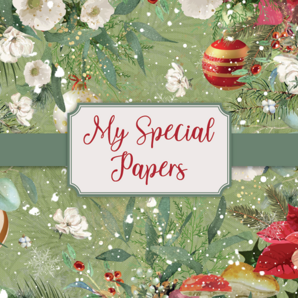 My Special Christmas Papers Box - 12” x 12”