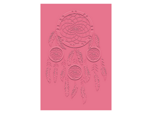 Sara Signature Bohemian 2D Embossing Folder - Follow Your Dreams