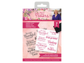 Sara Signature Say It With Flowers 4" x 4" Sentiment Stamps - Fabulous Friend