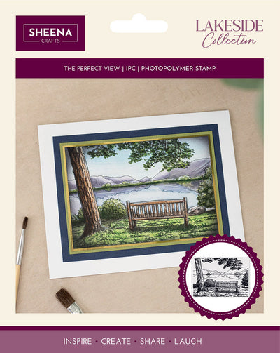 Sheena Douglass Photopolymer Stamp - The Perfect View