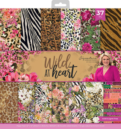 Sara Signature Wild at Heart 12 x 12 Paper Pad