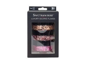 Spectrum Noir 50ml Luxury Gilding Flakes - Blush (3PC)
