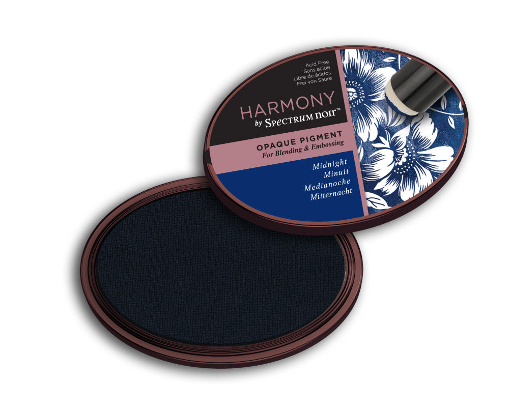 Spectrum Noir Harmony Opaque Pigment Inkpad - Midnight