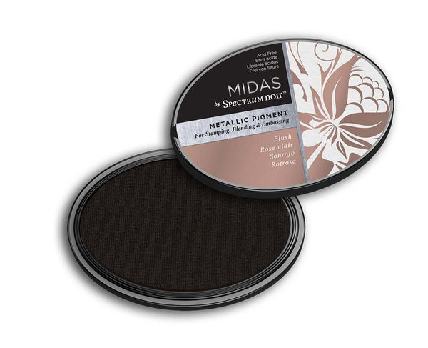 Midas by Spectrum Noir Metallic Pigment Inkpad - Blush