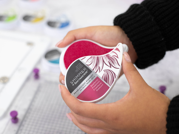 Spectrum Noir Shimmer Pearl Inkpad - Raspberry
