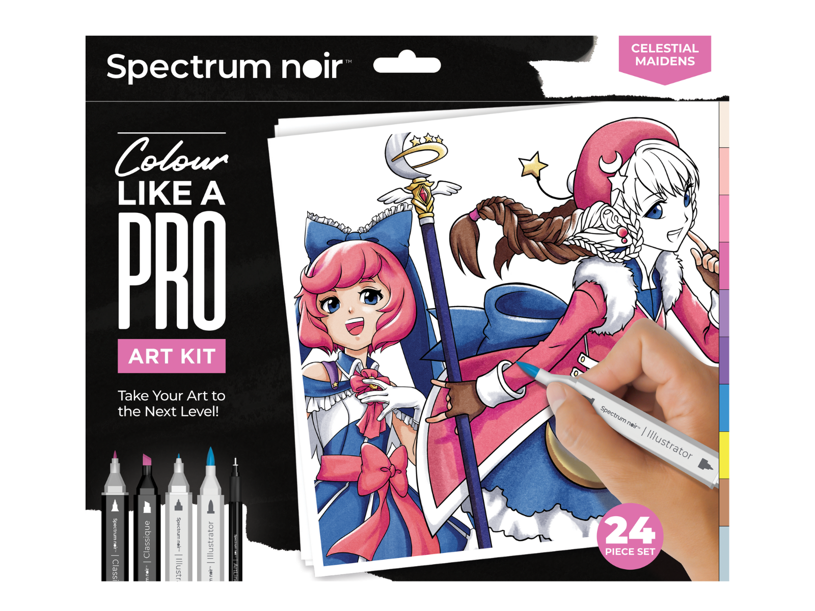 Spectrum Noir Pro Colour Art Kit - Celestial Maidens