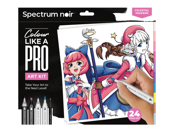 Spectrum Noir Pro Colour Art Kit - Celestial Maidens