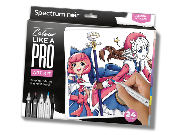 Spectrum Noir Pro Colour Art Kit - Celestial Maidens