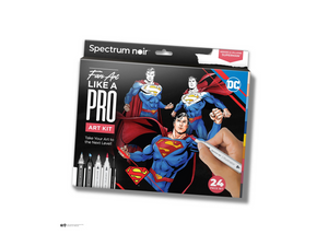 Spectrum Noir Fan-Art Like a Pro Art Kit - Superman